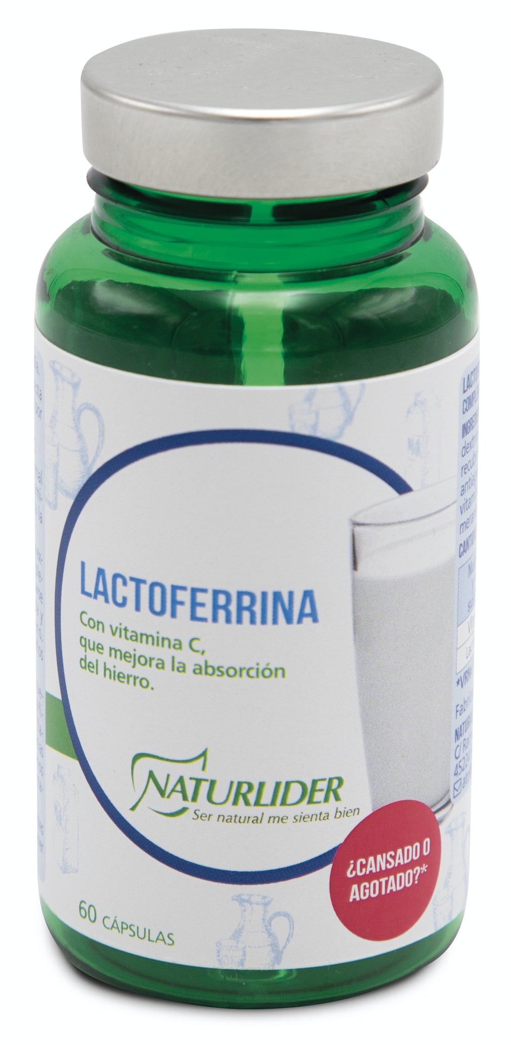 Lactoferrina 150 mg · Naturlider · 60 cápsulas