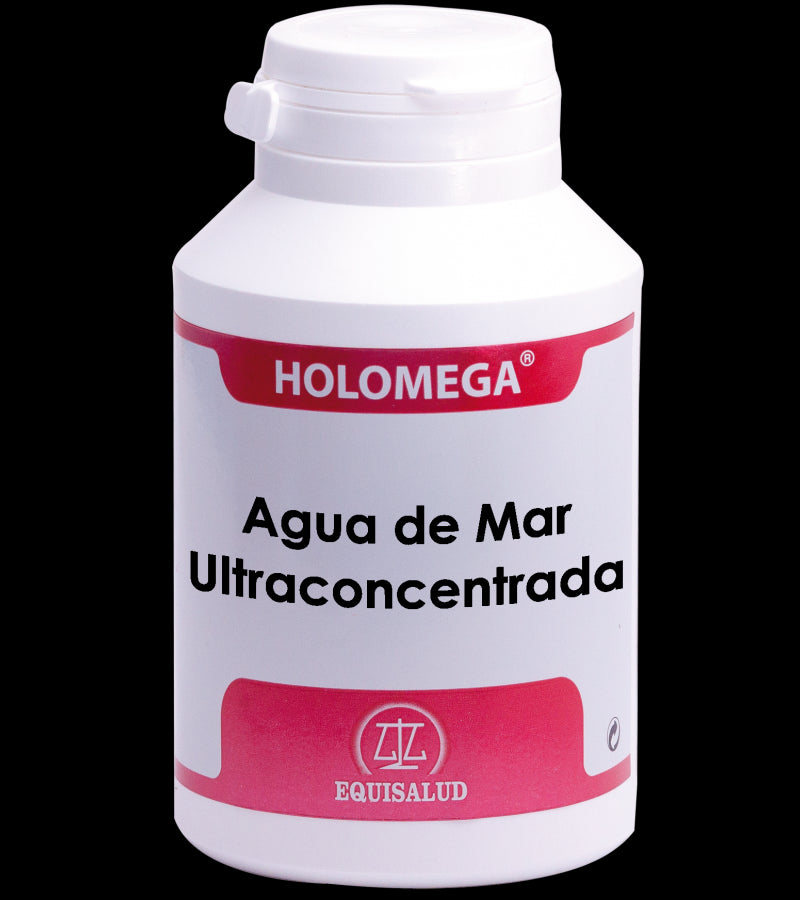 Holomega Agua de Mar Ultraconcentrada · Equisalud ·  180 Cápsulas