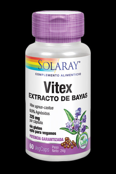 Vitex (Sauzgatillo) · Solaray · 60 cápsulas