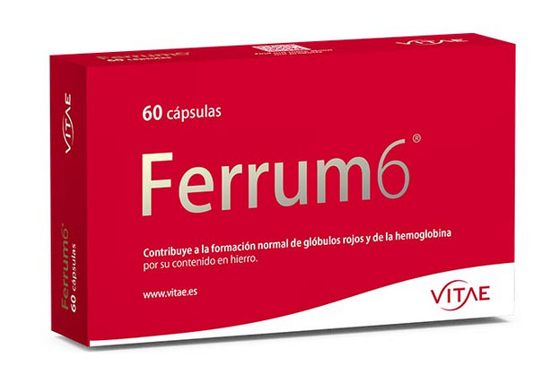 Ferrum6 · Vitae · 60 cápsulas