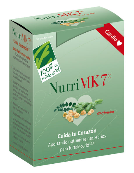 NutriMK7 Cardio · 100% Natural · 60 cápsulas