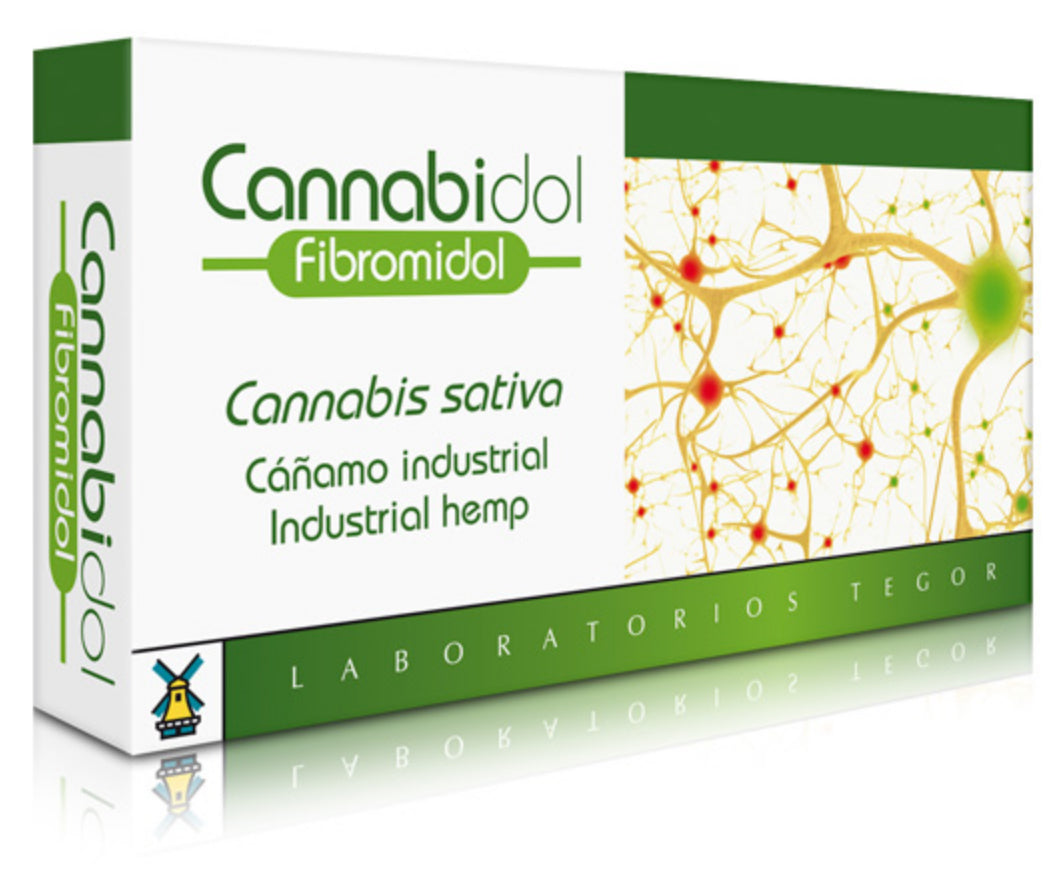 Cannabidol Fibromidol · Tegor · 40 cápsulas