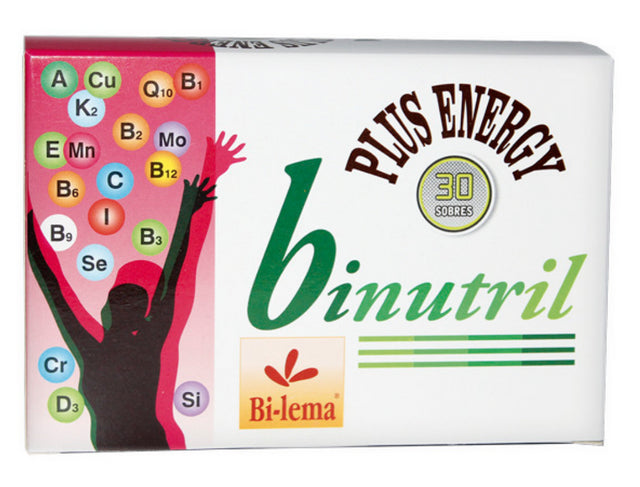 Binutril Plus Energy · Bilema · 30 sobres