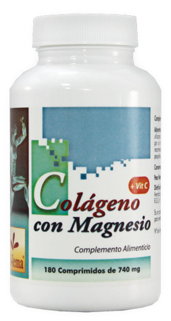 Colágeno con Magnesio + Vitamina C · Bilema · 180 comprimidos