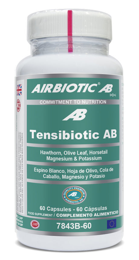 Tensibiotic AB · Airbiotic · 60 cápsulas