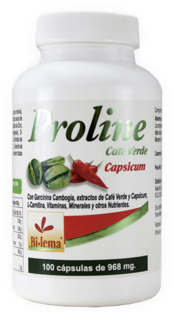 Proline Café Verde · Bilema · 100 cápsulas