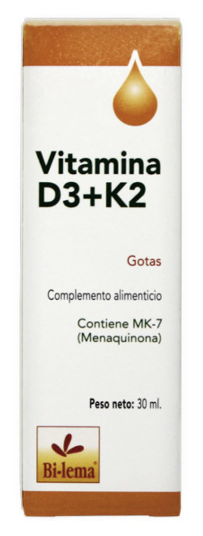 Vitamina D3 & K2 · Bilema · 30 ml