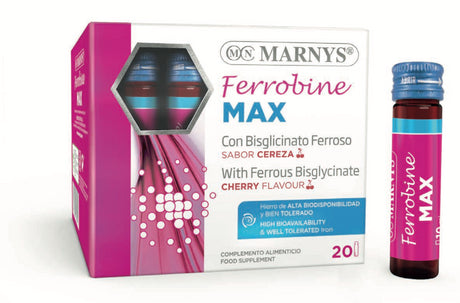 Ferrobine Max · Marnys · 20 viales