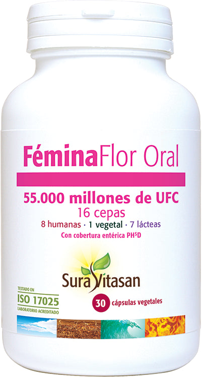 Femina Flor Oral · Sura Vitasan · 30 cápsulas