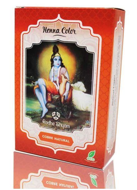 Henna Cobre Natural · Radhe Shyam · 100 gramos