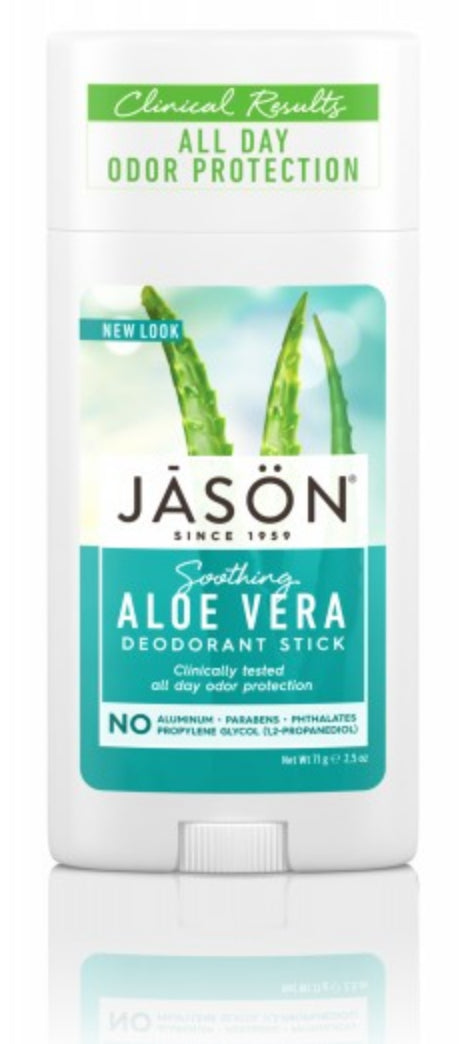 Desodorante Stick de Aloe Vera · Jasön · 70 grs