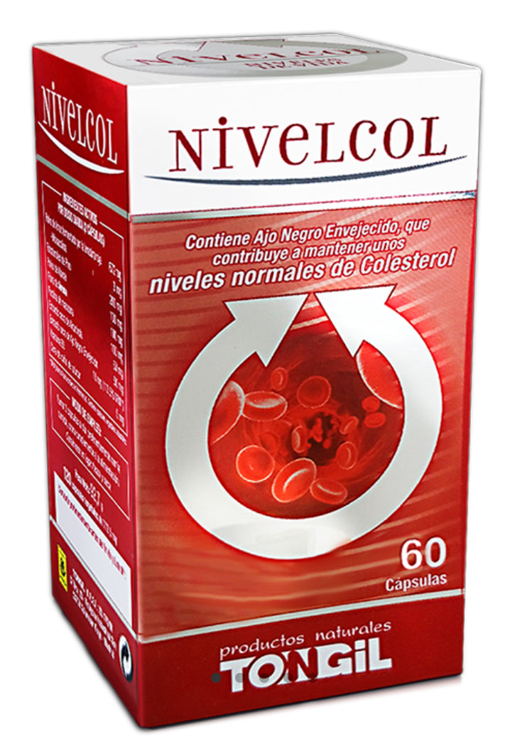 Nivelcol · Tongil · 60 cápsulas