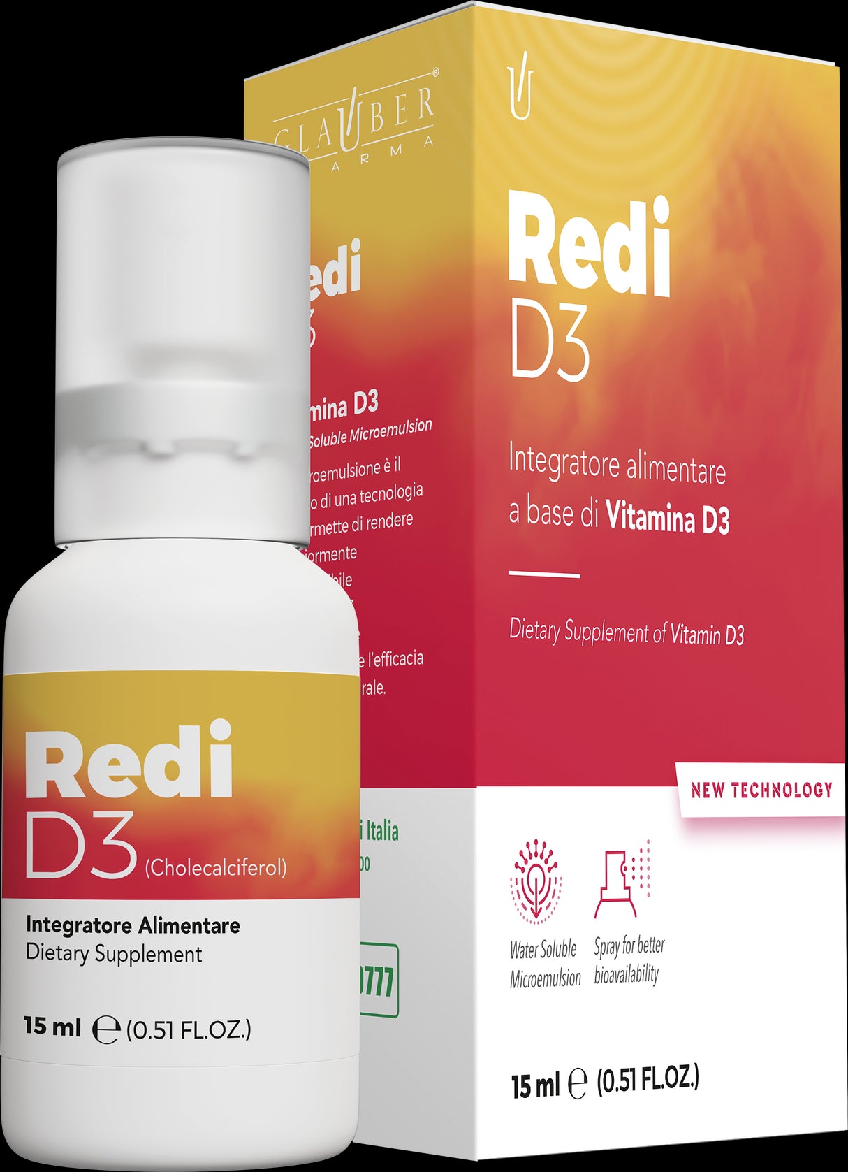 Redi D3 · Glauber Pharma · 15 ml