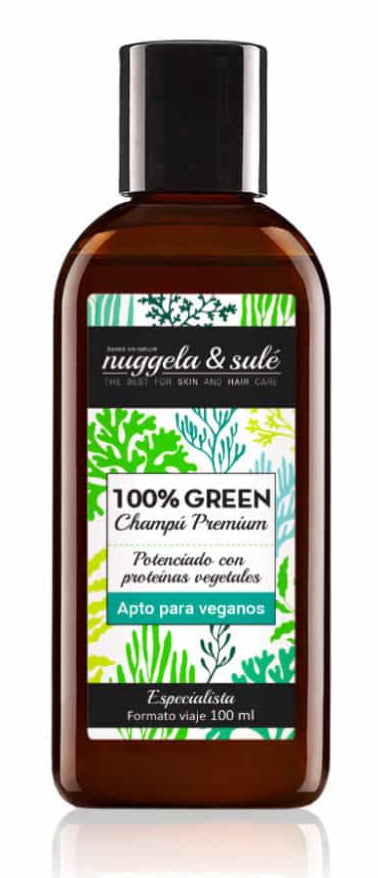 Champú 100% Green - Formato Viaje · Nuggela & Sule · 100 ml