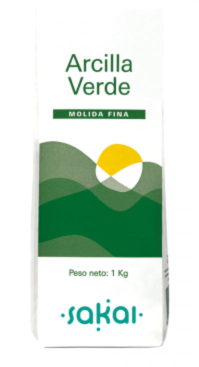 Arcilla Verde Fina · Sakai · 1 kilo