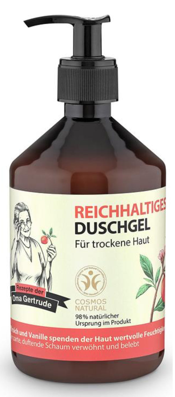 Gel de Ducha Nutritivo · Oma Gertrude · 500 ml