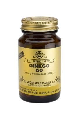 Ginkgo 60 · Solgar · 60 cápsulas