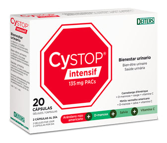 Cystop Intensif · Deiters · 20 cápsulas