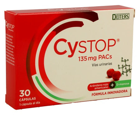 Cystop · Deiters · 30 cápsulas