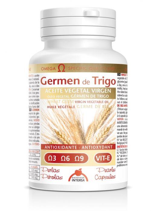 Aceite de Germen de Trigo · Dieteticos Intersa · 50 perlas