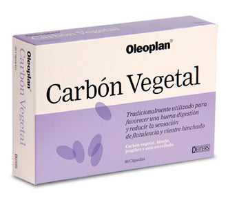 Oleoplan Carbón Vegetal · Deiters · 60 cápsulas