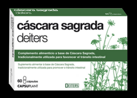 Cáscara Sagrada · Deiters · 60 cápsulas