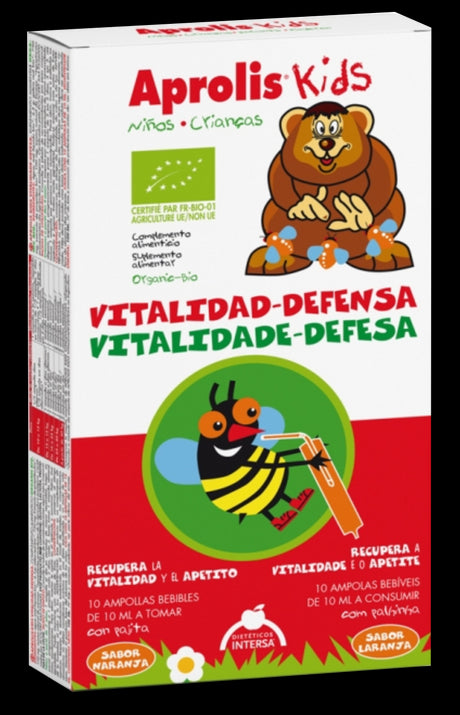 Aprolis Kids Vitalidad-Defensa · Dietéticos Intersa · 10 ampollas