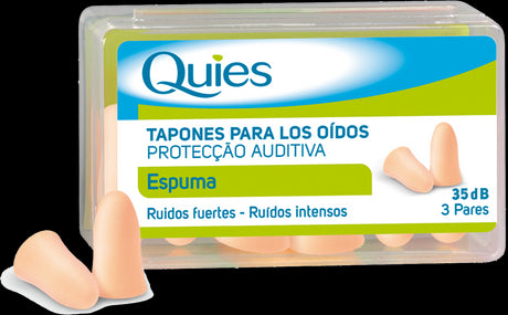 Tapones de Espuma - Carne · Quies · 6 unidades