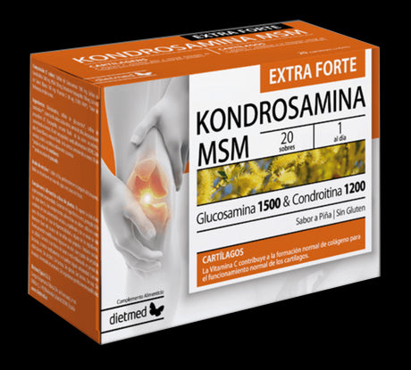 Kondrosamina MSM Extra Forte · DietMed · 20 sobres