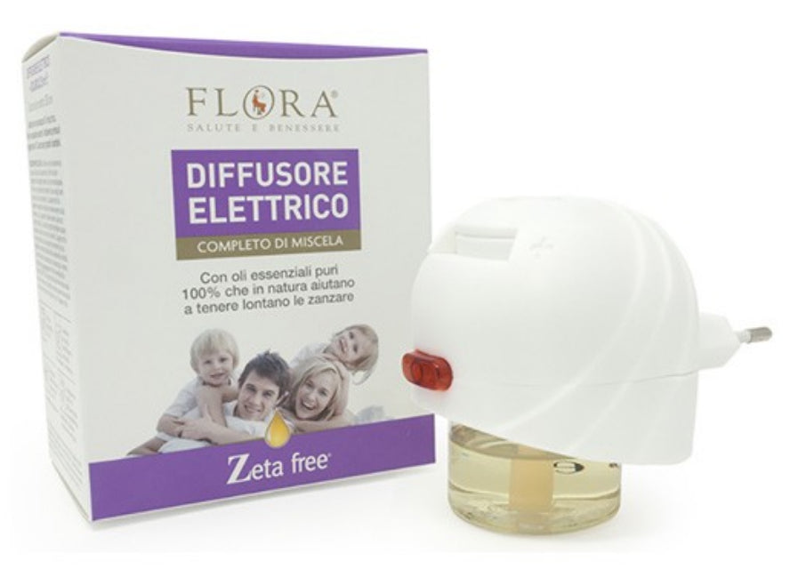 Difusor Eléctrico Antimosquitos · Flora · 25 ml