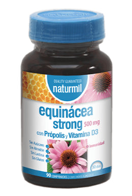 Equinácea Strong 500 mg · Naturmil · 90 comprimidos