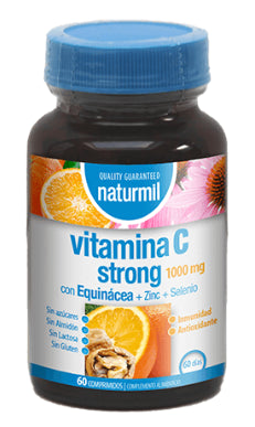 Vitamina C Strong 1.000 mg · Naturmil · 60 comprimidos