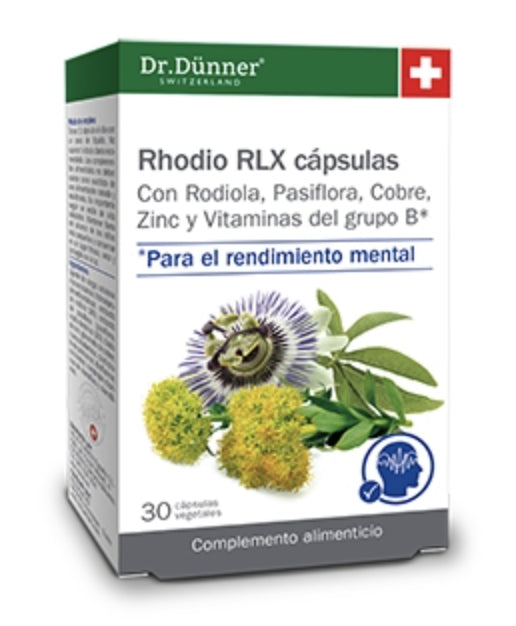 Rhodio RLX · Dr.Dunner · 30 cápsulas