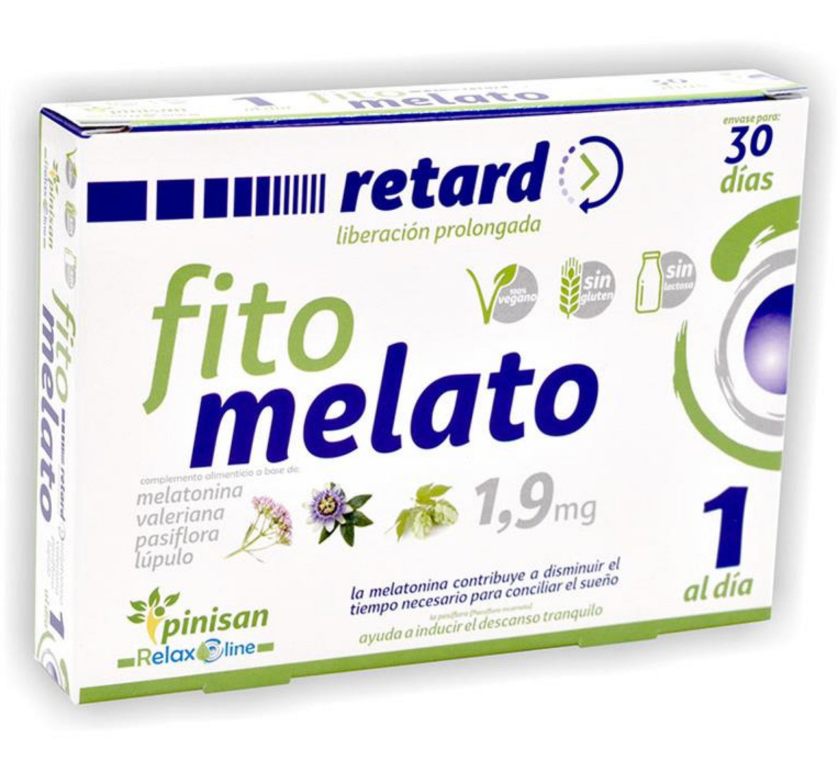 Fito Melato Retard 1,9 mg · Pinisan · 30 cápsulas