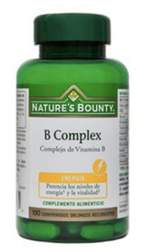 B-Complex - Complejo de Vitamina B · Nature's Bounty · 100 comprimidos