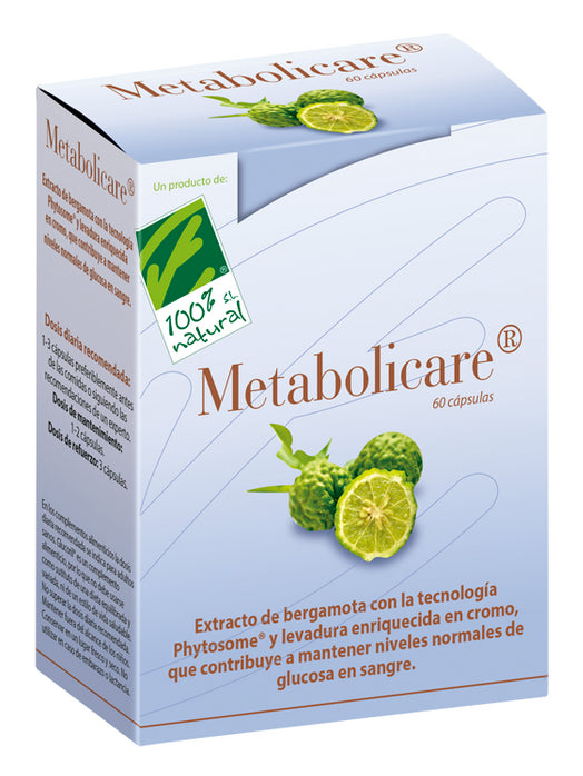 Metabolicare · 100% Natural · 60 cápsulas