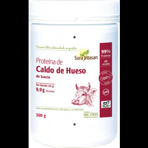 Proteina de Caldo de Hueso · Sura Vitasan · 300 gramos