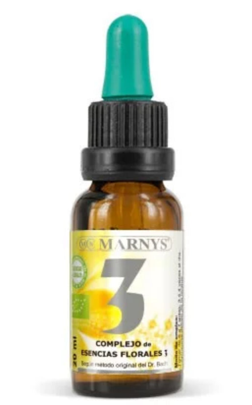 Complejo de Esencias Florales nº3 - Intensidad · Marnys · 20 ml