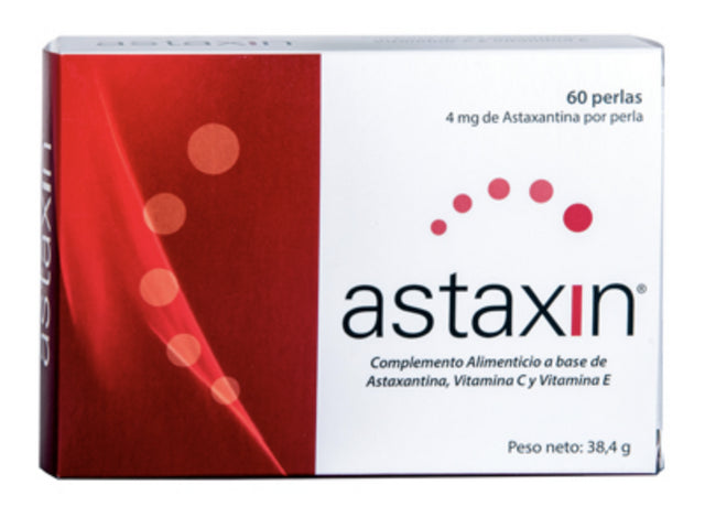 Astaxin 4 mg · BioReal · 60 perlas