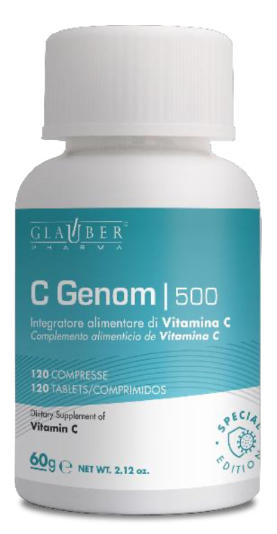 C-Genom 500 · Glauber Pharma · 120 comprimidos