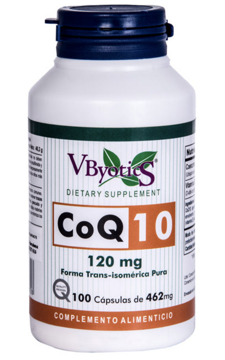 Co-Q10 120 mg · VByotics · 100 cápsulas