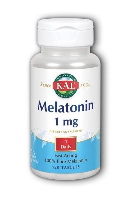 Melatonin 1 mg · KAL · 120 comprimidos