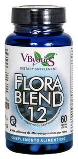 Flora Blend 12 · VByotics · 60 cápsulas