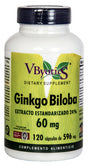 Ginkgo Biloba 60 mg · VByotics · 120 cápsulas