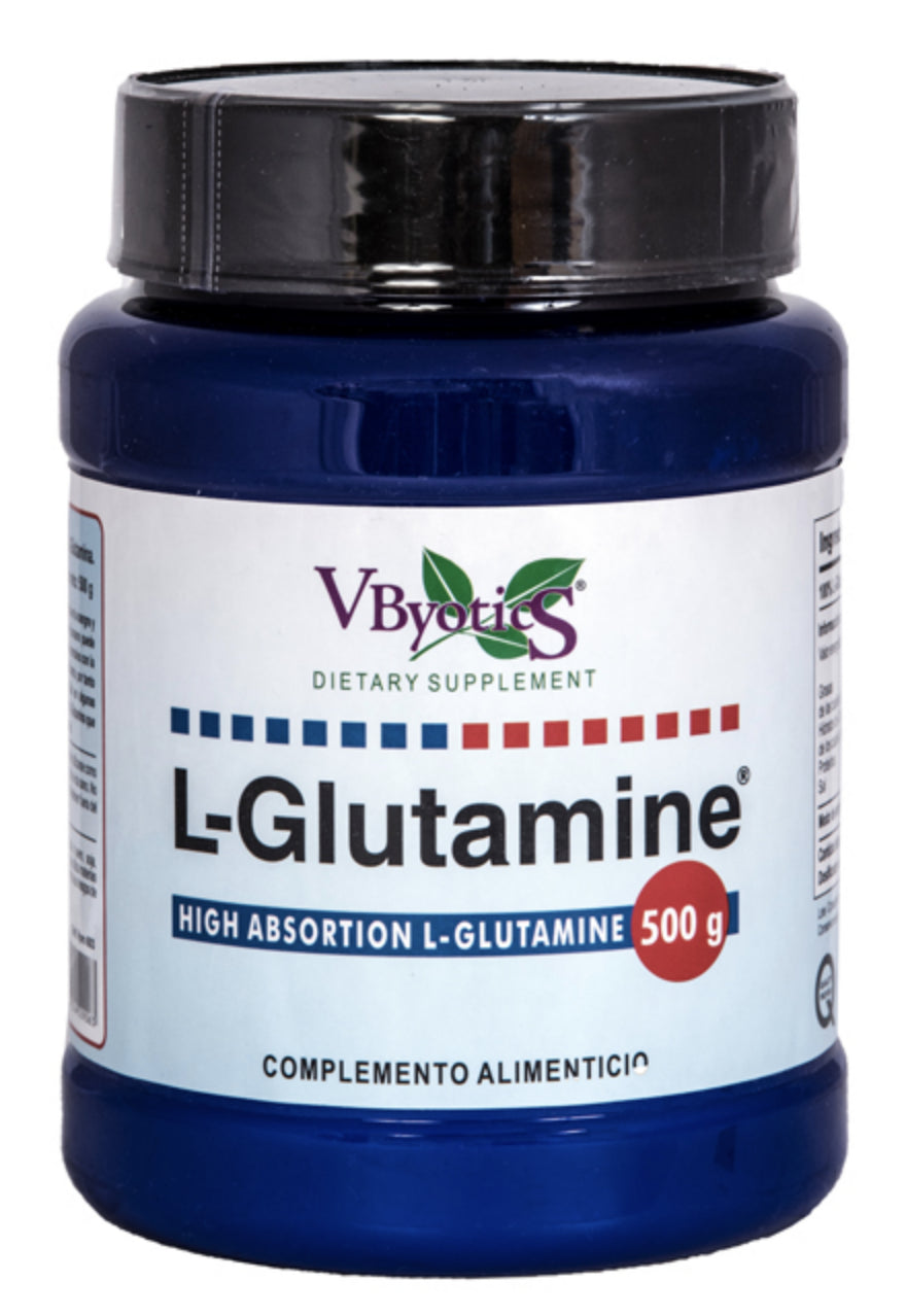 L-Glutamina en Polvo · VByotics · 500 gramos