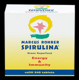 Spirulina · Marcus Rohrer · Recarga 540 comprimidos