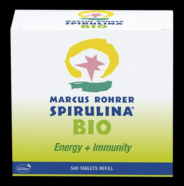 Spirulina BIO · Marcus Rohrer · Recarga 540 comprimidos