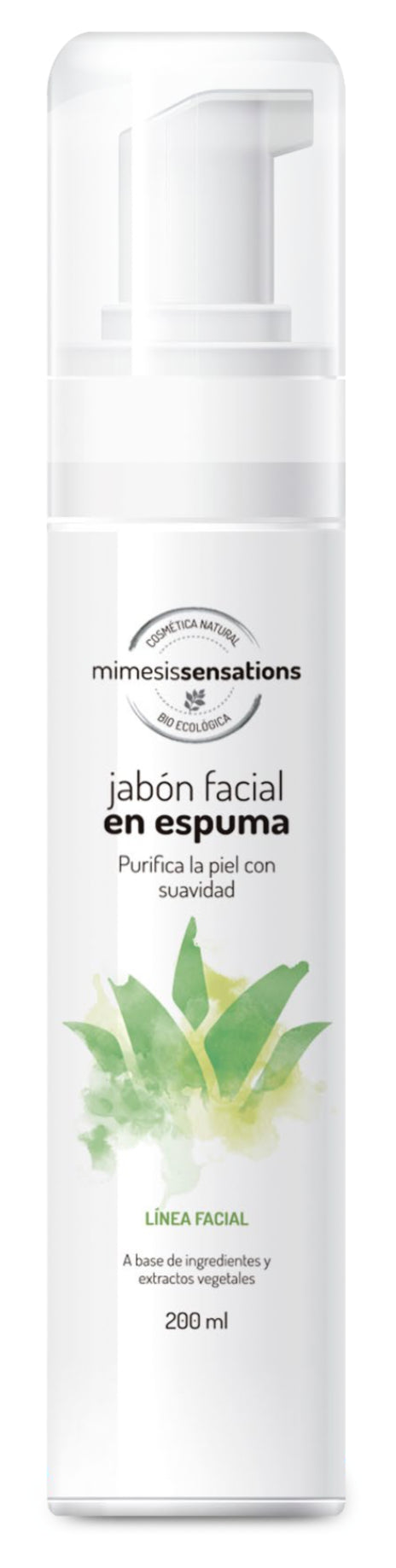 Jabón Facial en Espuma · Mimesis Sensations · 200 ml