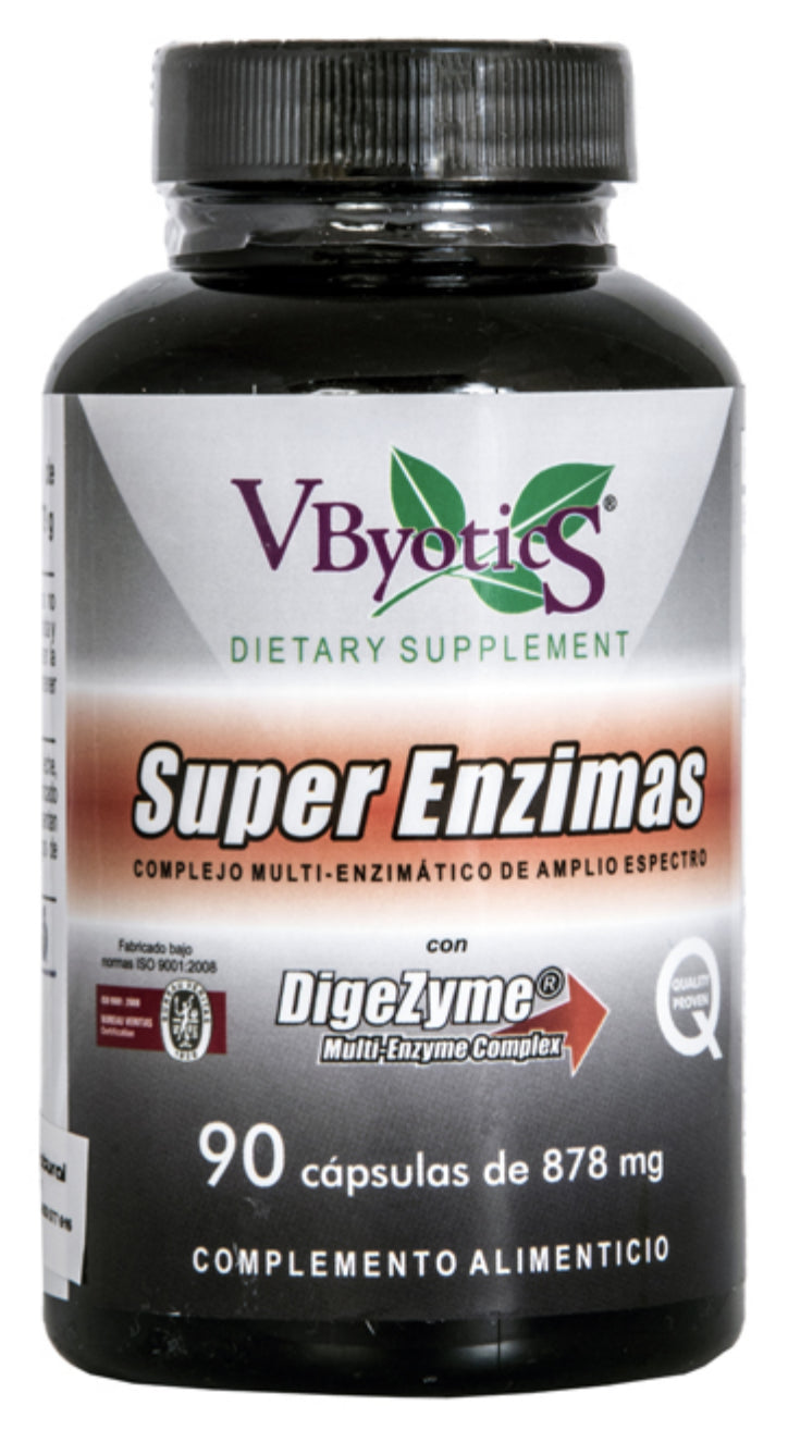 Superenzimas con Digezyme · VByotics · 90 cápsulas