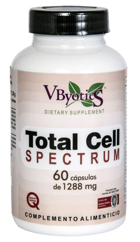 Total Cell Spectrum · VByotics · 60 cápsulas